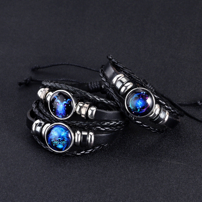 12 Zodiac Constellation Bracelet